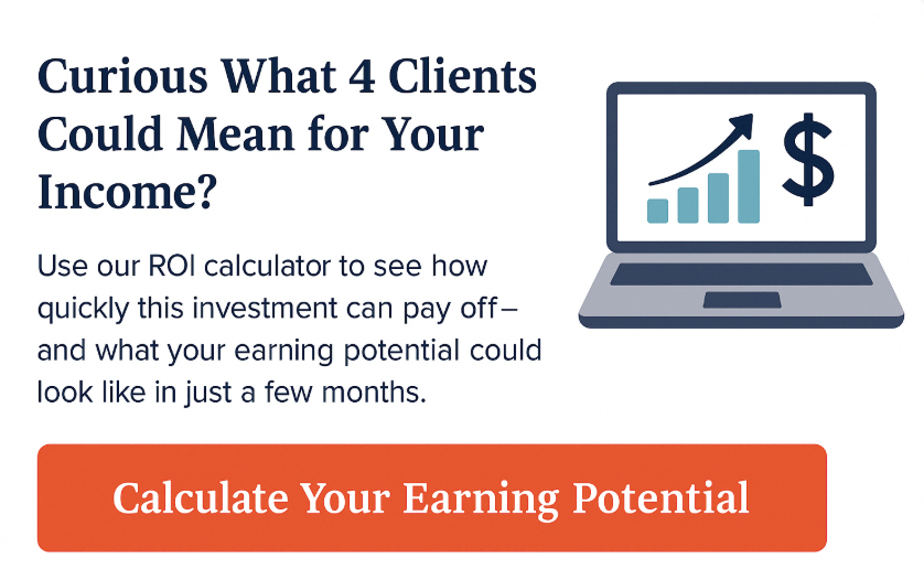 A graphic for the Duct Tape Marketing Agency ROI Calculator